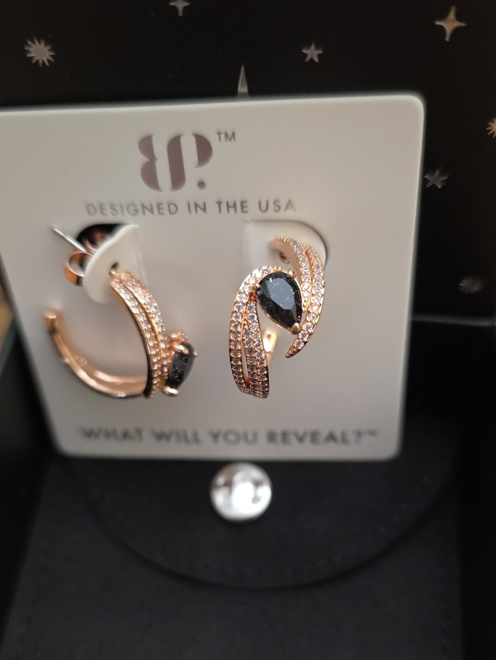 Bomb Party Obsidia Cut Through The Dark Earrings